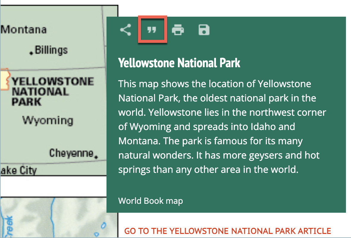 WB cite a map